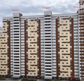 Ход строительства дома № 1 в ЖК Развитие -