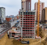 Ход строительства дома 1.1 в ЖК Лемонт (LEMONT) -