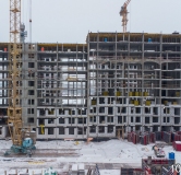 Ход строительства дома 1 в ЖК Урбан Мартен -