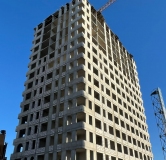 Ход строительства дома секция 4 в ЖК Авиатор -