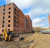 Ход строительства дома 2 в ЖК Бирюзова Парк -