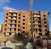 Ход строительства дома 34 в ЖК По ул. Лихачева -