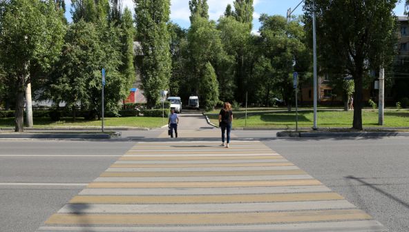 В Воронеже отменили ликвидацию удобных пешеходных переходов