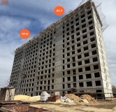 Ход строительства дома 37 в ЖК Авиатор (Авиатоr) -