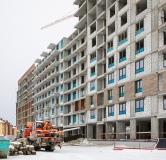 Ход строительства дома № 73 в ЖК По ул. Тимофея Чаркова -