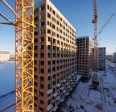 Ход строительства дома Креативный (ГП-20) в Микрорайон Домашний -