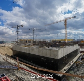 Ход строительства дома 21, ГП-72.105 в ЖК Мириады -