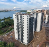 Ход строительства дома 7, строение 2 в ЖК КБС Берег -