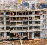 Ход строительства дома 21 в ЖК Порта 21 -