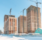 Ход строительства дома 1 в ЖК Калининский Квартал -