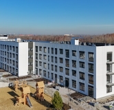 Ход строительства дома № 11 (ГП-5), этап 11 в ЖК Скандиа. Квартал у озера -