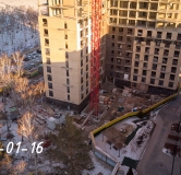 Ход строительства дома 2 очередь в ЖК Горки -