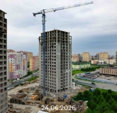 Ход строительства дома 10 в ЖК Прео-8 -