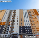 Ход строительства дома 132, корпус 223.2 в ЖК Цветной Город -