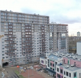 Ход строительства дома 77/7, 1 этап в ЖК Георг Ландрин -