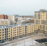 Ход строительства дома Альфа в ЖК Квартал на Московском -