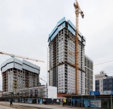 Ход строительства дома 91, 2 этап в ЖК Эволюция -