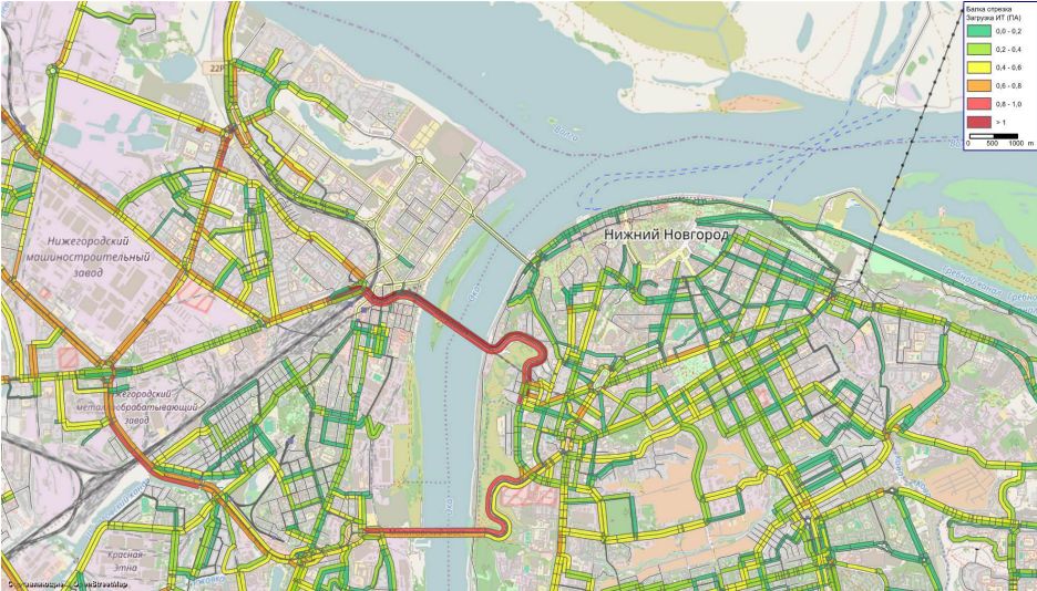 Схема движения грузового транспорта в нижнем новгороде