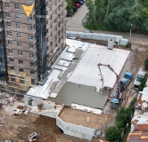 Ход строительства дома 4 в ЖК Новые Горизонты на Пушкина -