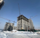 Ход строительства дома 58, 3 этап в ЖК Премьер-квартал на Набережной -
