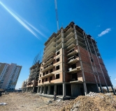 Ход строительства дома 1 в ЖК Аллея Парк -