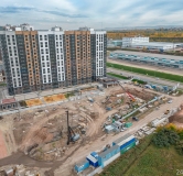 Ход строительства дома 5/1, 2 этап в ЖК Дивные дали -