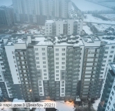 Ход строительства дома 14, корпус 14.4 в ЖК Заповедный парк -