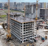Ход строительства дома № 147 (ГП-28) в Микрорайон Домашний -