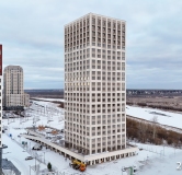 Ход строительства дома № 4А, корпус 1 в ЖК Скандиа. Квартал у реки -