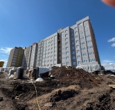 Ход строительства дома литера 1 в ЖК Атмосфера -