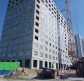 Ход строительства дома 60 в ЖК Лугометрия -