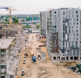 Ход строительства дома 2 в ЖК Респект -