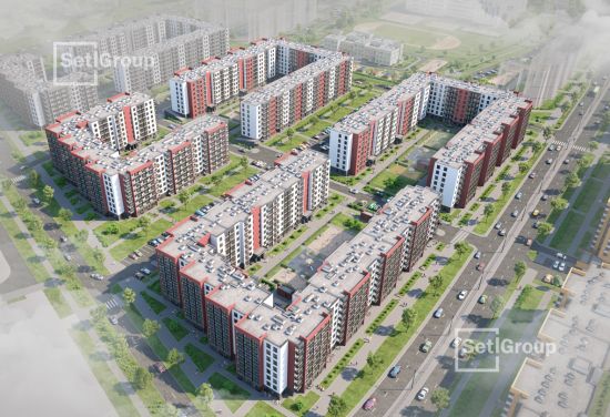 Дом 185 к2 стр1 в ЖК Солнечный Город