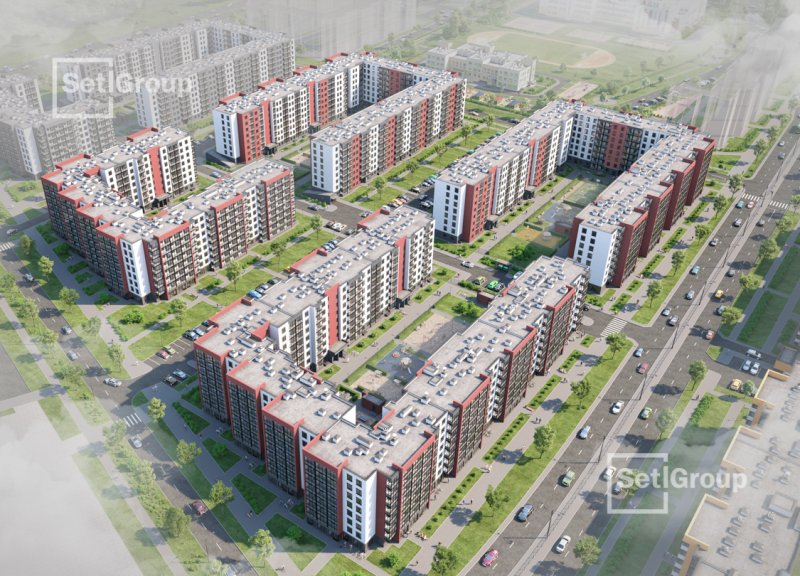 Дом 185 к3 стр1 в ЖК Солнечный Город - фото 1