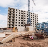 Ход строительства дома 1.3.1, секции Д,Е,Ж в ЖК Новая Дема -