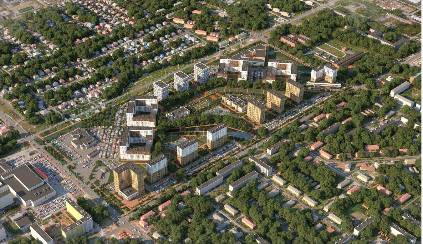 15 высотных домов построят по КРТ на Автозаводе в Нижнем Новгороде - фото 1