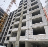 Ход строительства дома № 1 в ЖК Глинки парк (Glinki парк) -