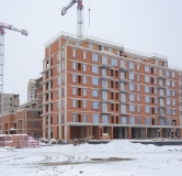 Ход строительства дома 3 в ЖК Северный Ветер -