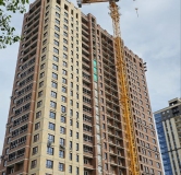 Ход строительства дома 104 в ЖК Семейный Дом For Stars -