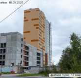Ход строительства дома 132, корпус 223.1 в ЖК Цветной Город -