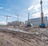 Ход строительства дома корпус 1.2 в ЖК Setl Ривьера -