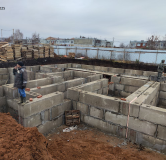 Ход строительства дома 13 (тип 4) в ЖК По ул. 40 лет Победы (Подстепки) -