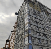 Ход строительства дома № 1 в ЖД Уникум на Ленинском -