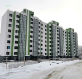 Ход строительства дома 4, секция 4.1, 4.2, 4.3 в ЖК Botaniсa -