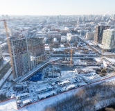 Ход строительства дома 2 в ЖК Никольский -