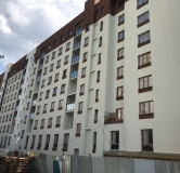 Ход строительства дома 102В в ЖК Дом на Кашириных -