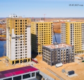 Ход строительства дома № 48, ГП 1.1, 1.2, 1.3, 1.4 в ЖК Кедровый берег -