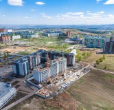 Ход строительства дома № 3.3, блок 1-3 в ЖК Мята -