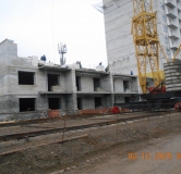 Ход строительства дома блок Б в ЖК Перспектива -