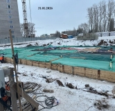 Ход строительства дома 21 в ЖК Прибрежный -